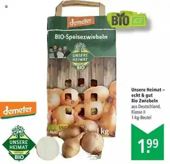 Marktkauf Unsere Heimat - Bio Zwiebeln Angebot