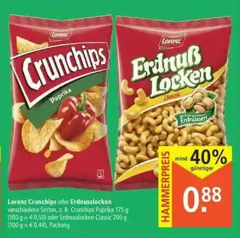 Marktkauf Lorenz Crunchips Oder Erdnusslocken Angebot