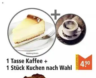 Marktkauf 1 Stück Kuchen Nach Wahl + 1 Tasse Kaffee Angebot