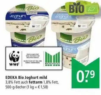 Marktkauf Edeka Bio Joghurt Mild Oder Fettarm Angebot