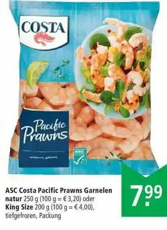 Marktkauf Asc Costa Pacific Prawns Garnelen Natur Oder King Size Angebot