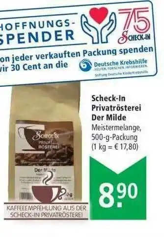 Marktkauf Scheck-in Privatrösterei Der Milde Angebot