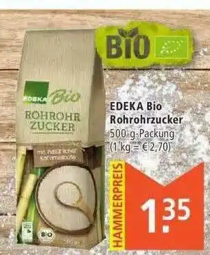 Marktkauf Edeka Bio Rohrohrzucker Angebot