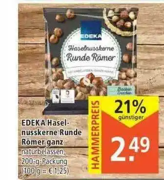 Marktkauf Edeka Haselnusskerne Runde Römer Ganz Angebot