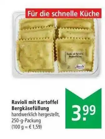 Marktkauf Ravioli Mit Kartoffel Bergkäsefüllung Angebot