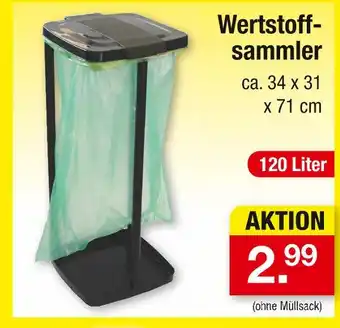 Zimmermann Wertstoffsammler Angebot