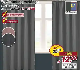 Poco Verdunkelungsvorhänge Angebot