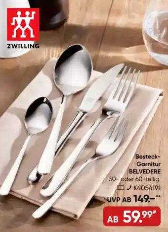 Galeria ZWILLING Besteck Garnitur BELVEDERE Angebot