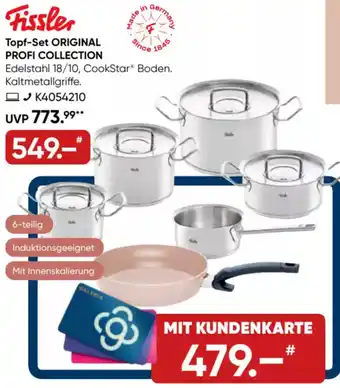 Galeria Fissler Topf-Set ORIGINAL PROFI COLLECTION Angebot