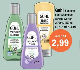 Aktiv Irma Guhl Spülung oder Shampoo Angebot