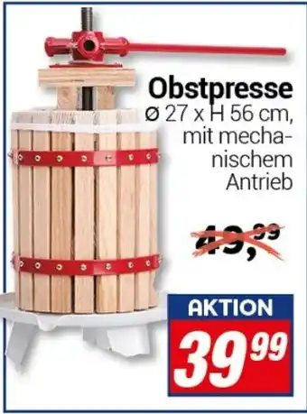 CENTERSHOP Obstpresse Angebot