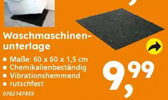 Globus Baumarkt Waschmaschinenunterlage Angebot