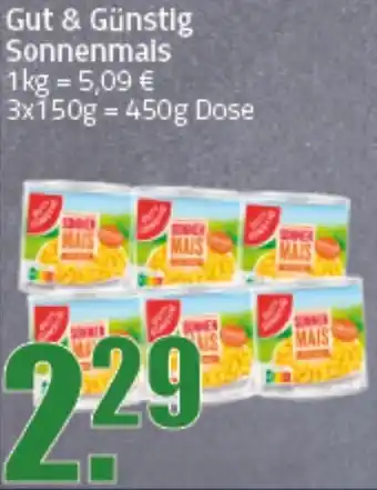 Ihr Frischmarkt Gut & Günstig Sonnenmais Angebot