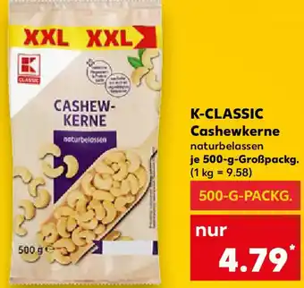 Kaufland K-CLASSIC Cashewkerne Angebot