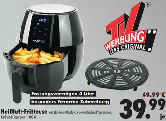 Mäc Geiz Maxxmee Heiẞluft-Fritteuse Angebot