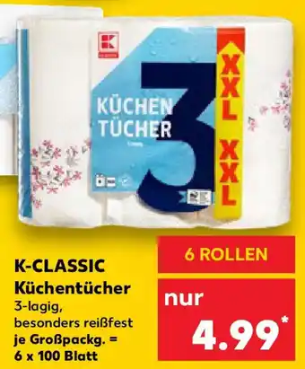 Kaufland K-CLASSIC Küchentücher Angebot