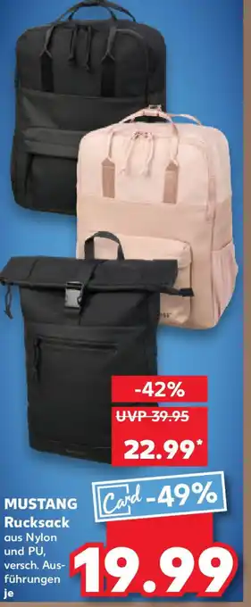 Kaufland MUSTANG Rucksack Angebot