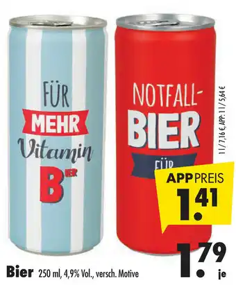 Mäc Geiz Bier 250 ml, 4.9% Vol., versch. Motive Angebot