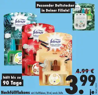 Mäc Geiz Febreze 3volution Nachfüllflakons mit Duftflakens Angebot