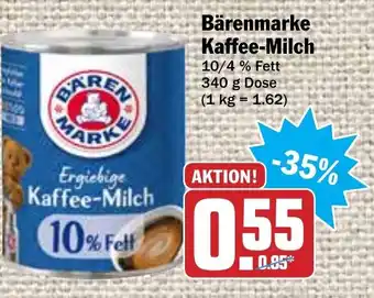 Hit Bärenmarke Kaffee Milch 340g Angebot