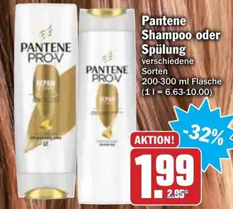 Hit Pantene Shampoo oder Spülung 200-300ml Angebot