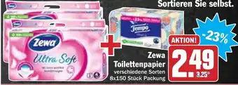 Hit Zewa Toilettenpapier Angebot