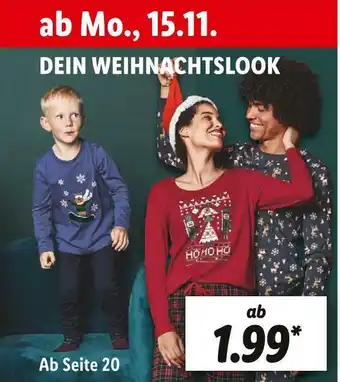 Lidl Dein weihnachtslook Angebot