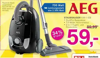 KODi Aeg staubsauger vx4-1-eb Angebot