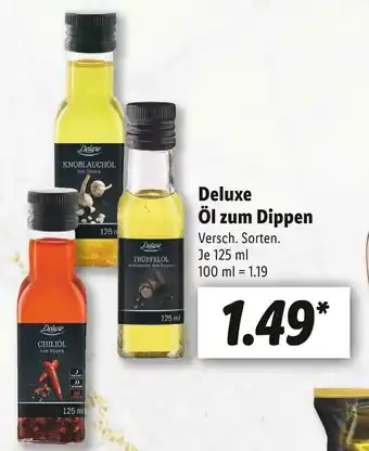 Lidl Deluxe öl zum dippen Angebot