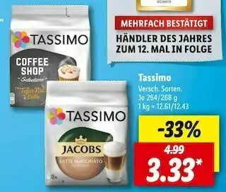 Lidl Tassimo kaffee Angebot