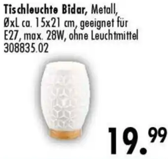 Möbel Boss Tischleuchte Bidar Angebot