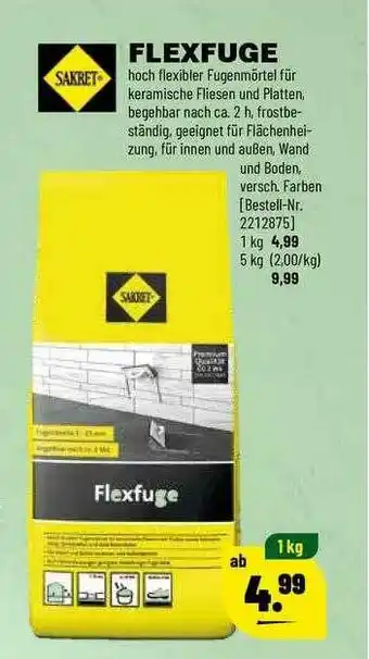 Leitermann Baumarkt Flexfuge Angebot