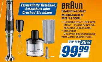 Expert Braun stabmixer-set multiquick 9 mq 9135xi Angebot