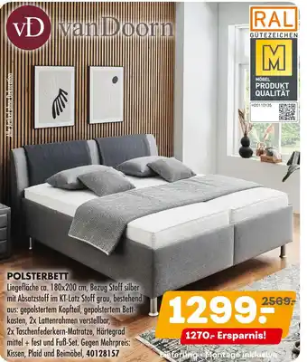 Möbel Kraft Vandoorn polsterbett Angebot