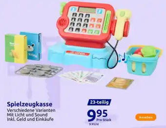 Action Spielzeugkasse Angebot