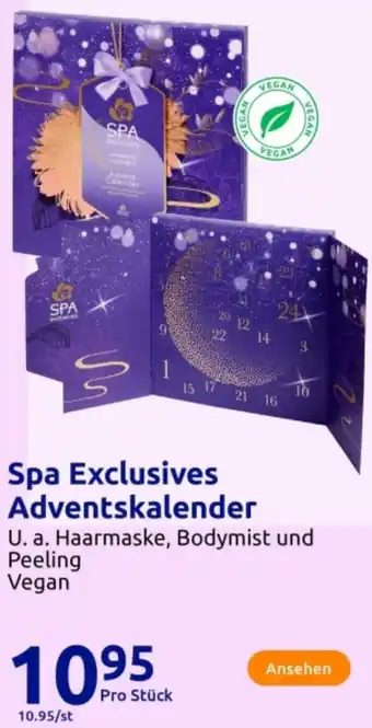 Action Spa Exclusives Adventskalender Angebot