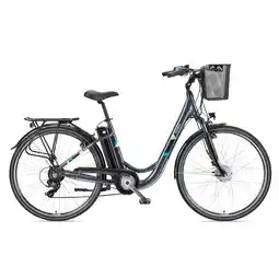 Netto Marken-Discount Telefunken MULTITALENT RC822 City E-Bike 28 anthrazit Angebot