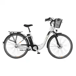 Netto Marken-Discount Telefunken Alu City E-Bike 28 Multitalent RC830 3-Gang Nabenschaltung reinweiß Angebot