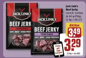 REWE Jack Link's Beef Jerky Angebot