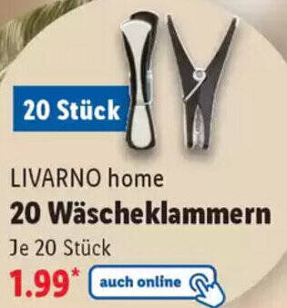 Livarno Home Xxl Wascheklammern Kompakt