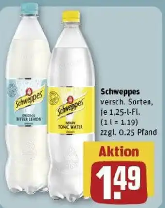 REWE Schweppes Angebot