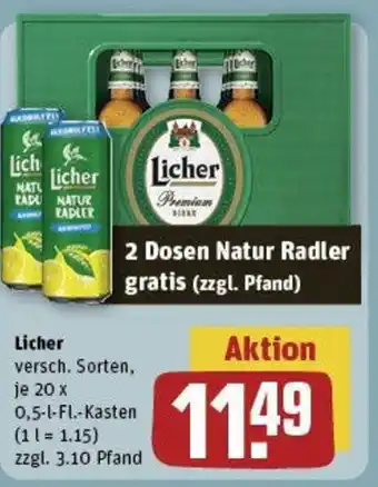REWE Licher Angebot