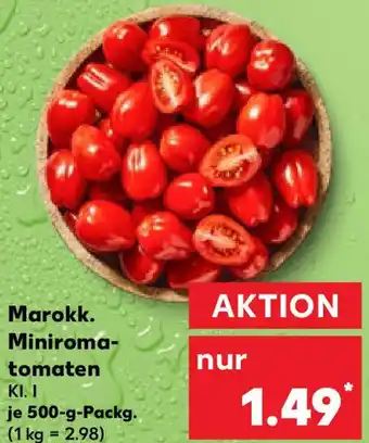 Kaufland Marokk. Miniromatomaten Angebot