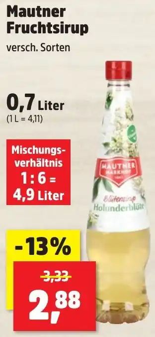 Thomas Philipps Mautner Fruchtsirup Angebot