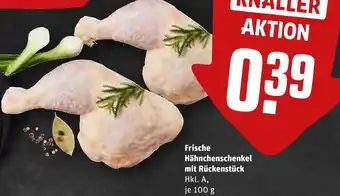 REWE Frische Hähnchenschenkel mit Rückenstück Angebot