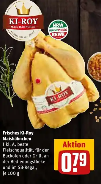 REWE Frisches Ki-Roy Maishähnchen Angebot