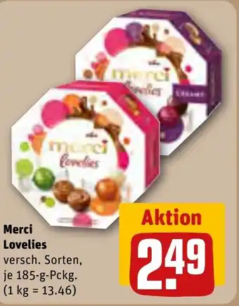 REWE Merci Lovelies Angebot