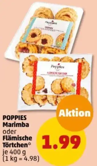 PENNY POPPIES Marimba oder Flämische Törtchen Angebot