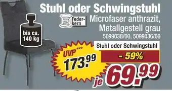 Poco Stuhl oder schwingstuhl Angebot