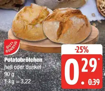 Edeka GUT & GUNSTIG Potatobrötchen Angebot